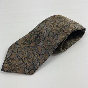 Mino Lombardi Silk Made in Italy Floral Tie